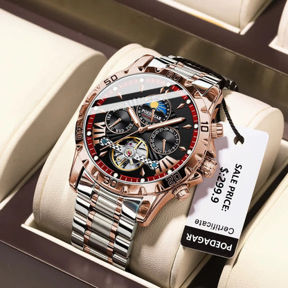 LUXURY WITH STYLE AND ELEGANCE REAL MEN WATCH